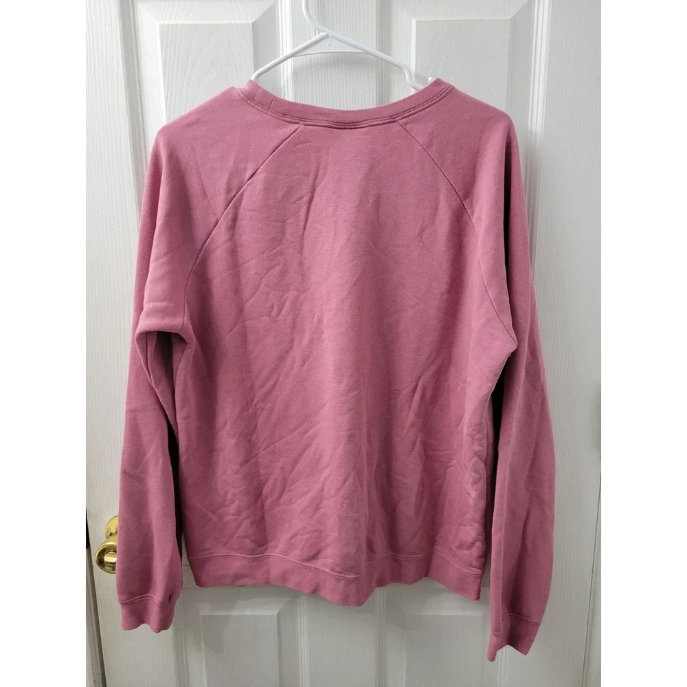 Nike Women's Medium Pullover Sweatshirt Pink EUC